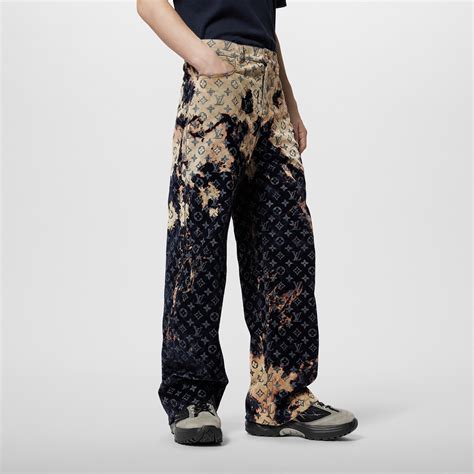 louis vuitton print pants|louis vuitton pants for men.